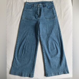 Loup women’s wide leg jean size medium